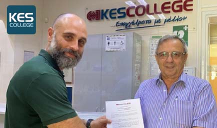 Μνημόνιο Συνεργασίας  μεταξύ KES COLLEGE και ANGEO & CO. LIMITED 
