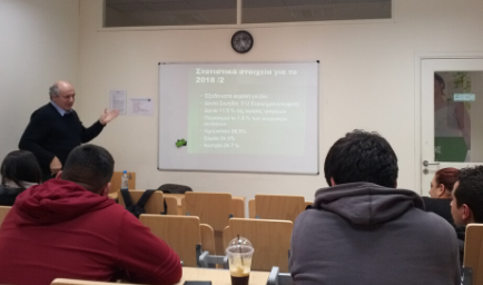 Διάλεξη στο KES College με θέμα «Νομοθεσία και Κανονισμοί της Βιολογικής Γεωργίας» 