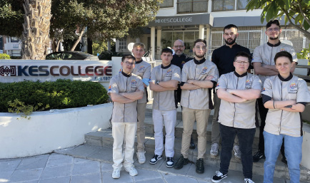 KES College: Training French students in Cyprus Bakery