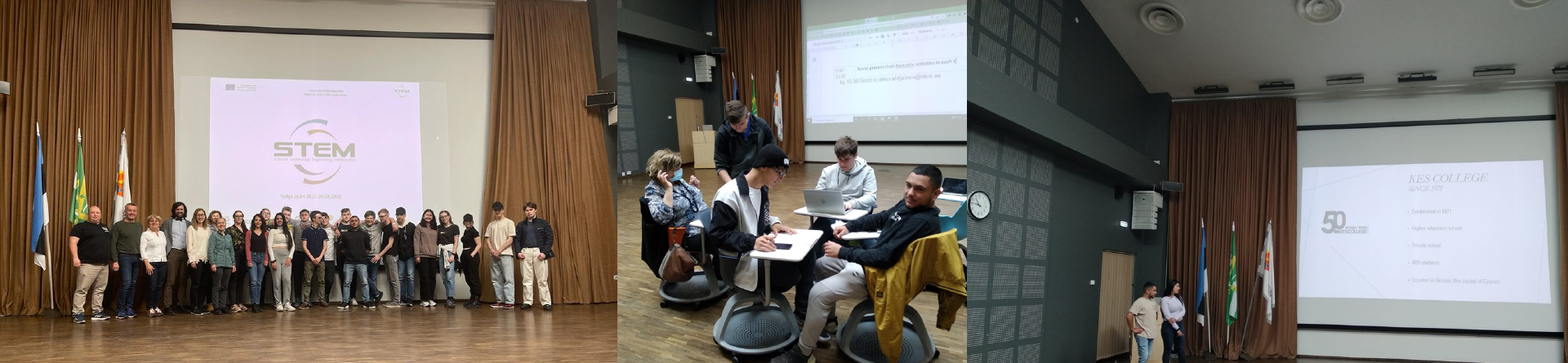 Συμμετοχή φοιτητών και καθηγητών στο Πρόγραμμα “STEM in Education” στην Εσθονία
