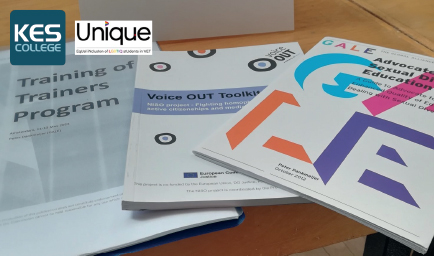 KES College participated in the “Train the Trainers” workshop of the European project Unique – Equal inclusion of LGBTIQ students in VET